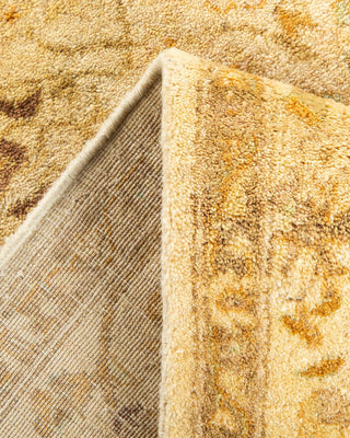 Traditional Mogul Ivory Wool Runner 3' 0" x 8' 4" - Solo Rugs
