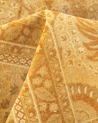 Traditional Mogul Ivory Wool Area Rug 8' 2" x 10' 5" - Solo Rugs