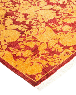 Traditional Mogul Red Wool Runner 2' 9" x 10' 0" - Solo Rugs