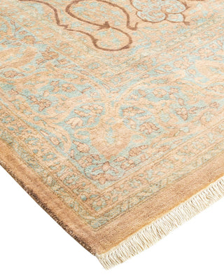 Traditional Mogul Brown Wool Runner 6' 1" x 12' 9" - Solo Rugs