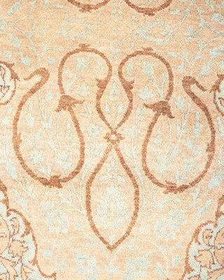 Traditional Mogul Brown Wool Runner 6' 1" x 12' 9" - Solo Rugs