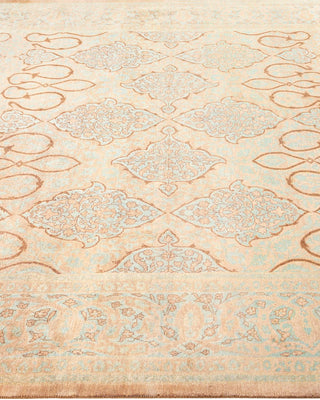 Traditional Mogul Brown Wool Runner 6' 1" x 12' 9" - Solo Rugs