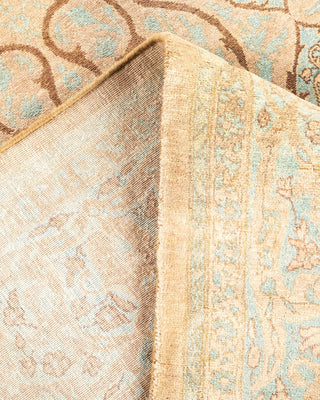 Traditional Mogul Brown Wool Runner 6' 1" x 12' 9" - Solo Rugs