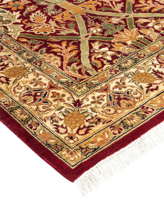 Traditional Mogul Red Wool Runner 2' 7" x 12' 10" - Solo Rugs