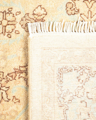 Traditional Mogul Ivory Wool Area Rug 3' 10" x 6' 3" - Solo Rugs