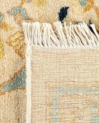 Traditional Mogul Ivory Wool Area Rug 8' 2" x 10' 3" - Solo Rugs