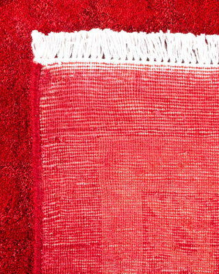 Contemporary Fine Vibrance Red Wool Area Rug 10' 2" x 14' 2" - Solo Rugs