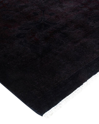 Contemporary Fine Vibrance Gray Wool Area Rug 10' 2" x 14' 2" - Solo Rugs