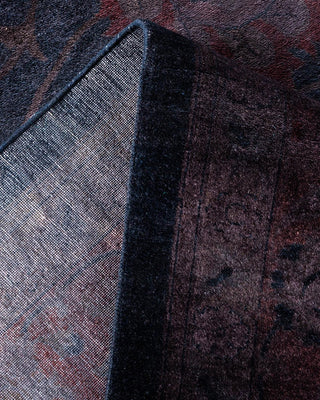 Contemporary Fine Vibrance Gray Wool Area Rug 10' 2" x 14' 2" - Solo Rugs