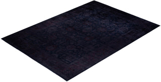 Contemporary Fine Vibrance Gray Wool Area Rug 10' 2" x 14' 2" - Solo Rugs