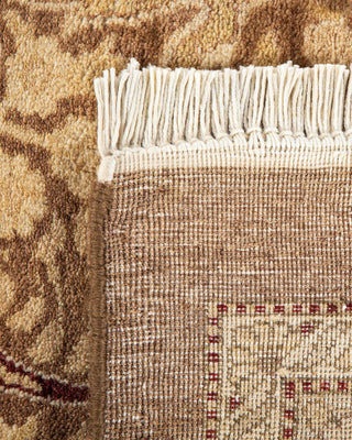 Traditional Mogul Brown Wool Runner 10' 3" x 19' 2" - Solo Rugs