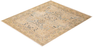 Traditional Mogul Ivory Wool Area Rug 8' 3" x 9' 10" - Solo Rugs