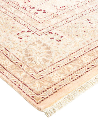 Traditional Mogul Beige Wool Runner 6' 2" x 12' 10" - Solo Rugs