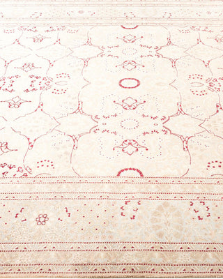 Traditional Mogul Beige Wool Runner 6' 2" x 12' 10" - Solo Rugs