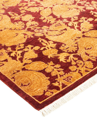 Traditional Mogul Red Wool Runner 2' 9" x 16' 7" - Solo Rugs