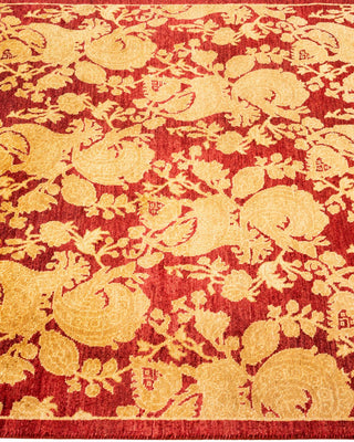 Traditional Mogul Red Wool Runner 2' 9" x 16' 7" - Solo Rugs