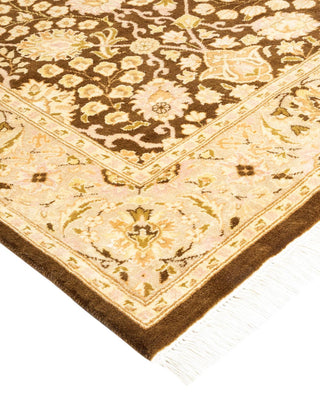 Traditional Mogul Green Wool Runner 2' 6" x 8' 6" - Solo Rugs