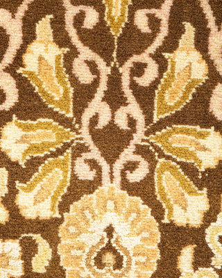 Traditional Mogul Green Wool Runner 2' 6" x 8' 6" - Solo Rugs