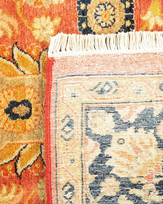 Mogul, One-of-a-Kind Hand-Knotted Area Rug - Orange, 4' 4" x 6' 1" - Solo Rugs
