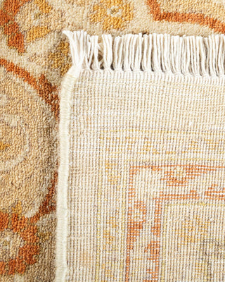 Traditional Mogul Ivory Wool Area Rug 4' 2" x 5' 10" - Solo Rugs