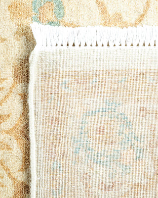 Traditional Mogul Ivory Wool Area Rug 3' 2" x 5' 2" - Solo Rugs