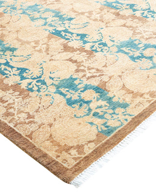 Traditional Mogul Brown Wool Area Rug 3' 1" x 5' 2" - Solo Rugs