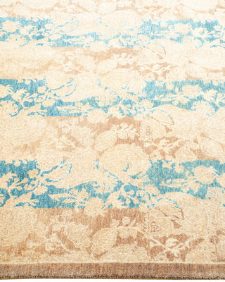 Traditional Mogul Brown Wool Area Rug 3' 1" x 5' 2" - Solo Rugs