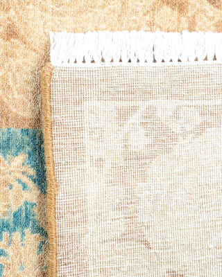 Traditional Mogul Brown Wool Area Rug 3' 1" x 5' 2" - Solo Rugs