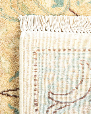Traditional Mogul Ivory Wool Runner 2' 8" x 12' 4" - Solo Rugs