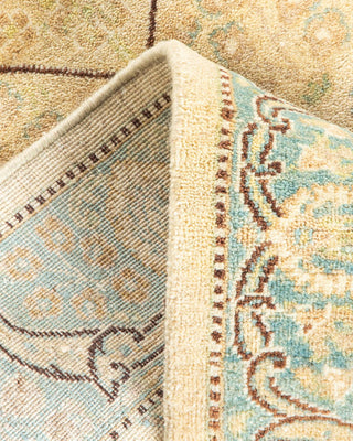Traditional Mogul Ivory Wool Runner 2' 8" x 12' 4" - Solo Rugs