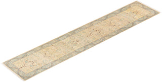 Traditional Mogul Ivory Wool Runner 2' 8" x 12' 4" - Solo Rugs