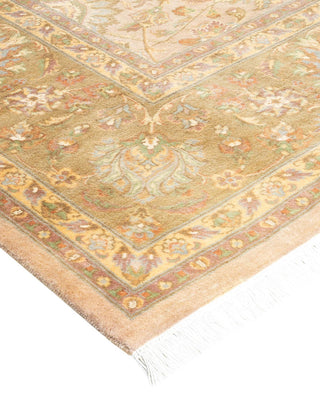 Traditional Mogul Ivory Wool Area Rug 8' 1" x 10' 0" - Solo Rugs