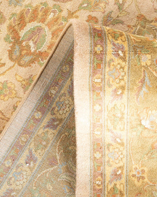 Traditional Mogul Ivory Wool Area Rug 8' 1" x 10' 0" - Solo Rugs