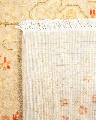 Traditional Mogul Ivory Wool Area Rug 4' 2" x 6' 4" - Solo Rugs