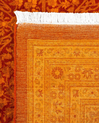 Fine Vibrance, One-of-a-Kind Handmade Area Rug - Orange, 18' 1" x 12' 4" - Solo Rugs