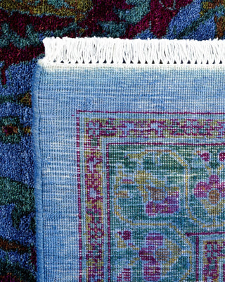 Contemporary Fine Vibrance Bl Wool Area Rug 10' 1" x 13' 6" - Solo Rugs