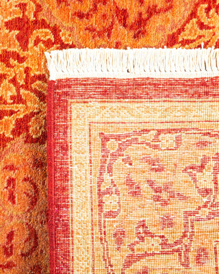 Traditional Mogul Orange Wool Runner 2' 6" x 7' 3" - Solo Rugs