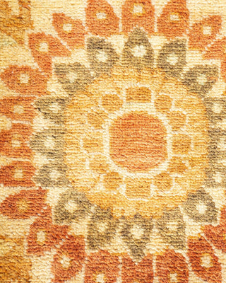 Traditional Mogul Brown Wool Area Rug 8' 4" x 10' 7" - Solo Rugs