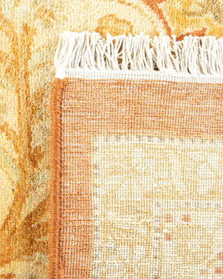 Traditional Mogul Brown Wool Area Rug 8' 4" x 10' 7" - Solo Rugs