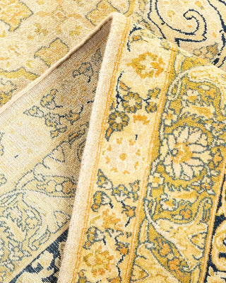 Traditional Mogul Ivory Wool Area Rug 8' 2" x 10' 2" - Solo Rugs