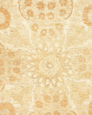 Traditional Mogul Ivory Wool Area Rug 8' 0" x 10' 7" - Solo Rugs