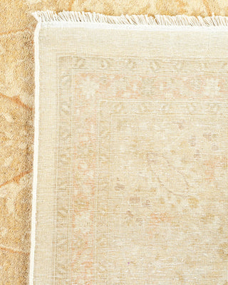 Traditional Mogul Ivory Wool Area Rug 8' 0" x 10' 7" - Solo Rugs