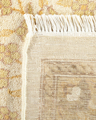 Traditional Mogul Ivory Wool Area Rug 8' 1" x 10' 8" - Solo Rugs