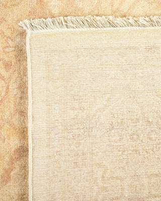 Traditional Mogul Ivory Wool Area Rug 8' 0" x 10' 1" - Solo Rugs