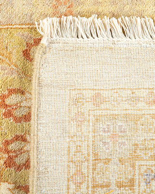 Traditional Mogul Ivory Wool Area Rug 8' 2" x 10' 6" - Solo Rugs