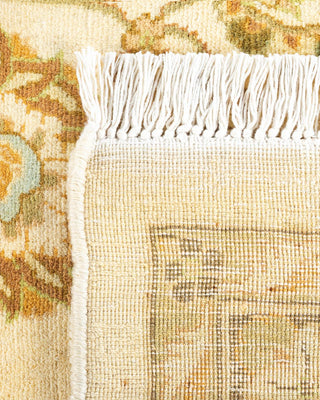Traditional Mogul Ivory Wool Area Rug 8' 2" x 9' 10" - Solo Rugs