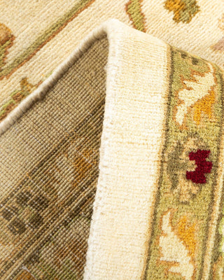 Traditional Mogul Ivory Wool Area Rug 8' 2" x 9' 10" - Solo Rugs