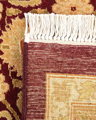 Traditional Mogul Red Wool Area Rug 8' 2" x 10' 0" - Solo Rugs