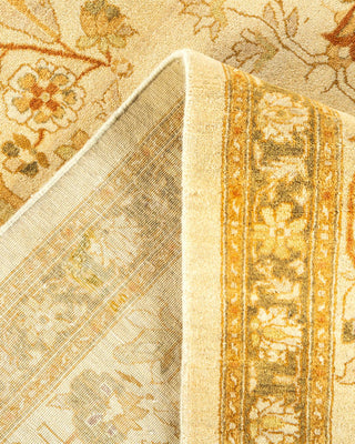 Traditional Mogul Ivory Wool Area Rug 8' 5" x 10' 1" - Solo Rugs