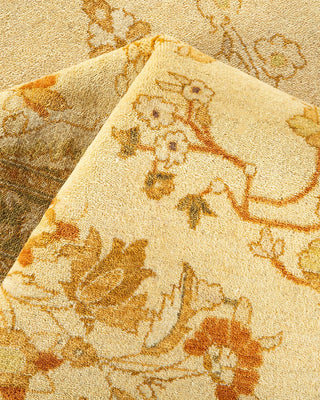 Traditional Mogul Ivory Wool Area Rug 8' 5" x 10' 1" - Solo Rugs